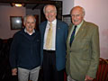 Guest speaker Jack Sears with Ernie Unger and Martin Woodhead at the April 1st 2014 Club Lotus Avon meeting